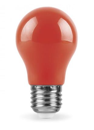 Світлодіодна лампа feron lb-375 3w e27 червона