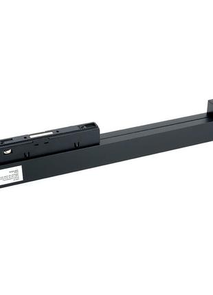 Магнитный светильник трековый feron mgn302 12w 4000к 30см 110 градусов черный