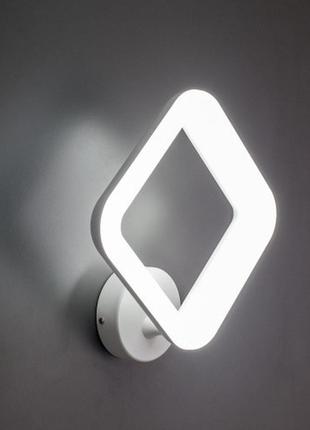 Настінний світлодіодний світильник, бра citilux паркер cl225415r wh