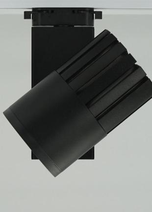 Трековый светодиодный светильник feron al105 40w (чёрный)3 фото