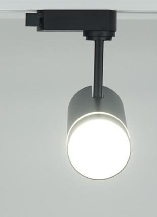 Трековый светодиодный светильник feron al106 18w (черный)4 фото
