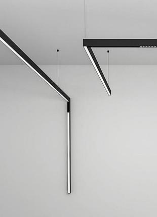 Магнитный шинопровод накладной cabm1000 1м, черный