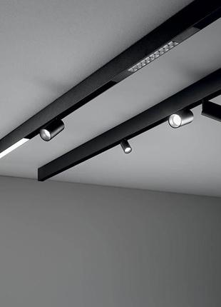 Магнитный шинопровод накладной cabm1000 1м, черный