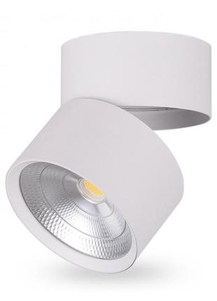 Накладний стельовий led світильник feron al541 14w білий