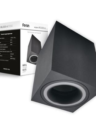 Накладний світильник feron ml303-a (чорний)