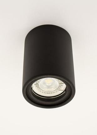 Накладной точечный светильник gypsum line bristol r1803 bk (черный)
