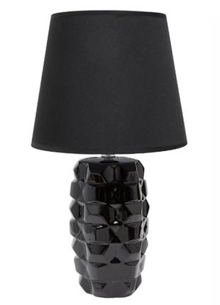 Настільна лампа zuma line 1259-bl 1xe14 чорний