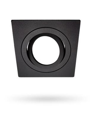 Встраиваемый поворотный светильник feron dl6220 черный1 фото