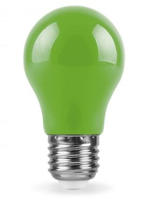 Світлодіодна лампа feron lb-375 3w e27 зелена