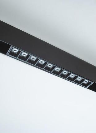 Светильник для магнитной трековой системы 35мм 12вт 27см qy-cx35-270p-bk