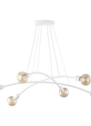 Підвіс тк-lighting helix 6pl 6*e27 wh