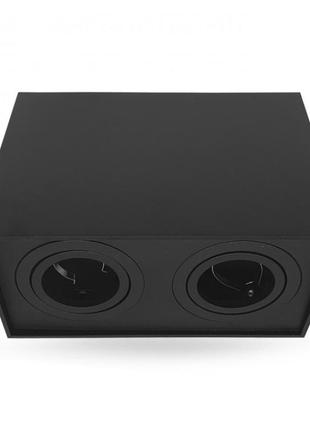 Накладний світильник feron ml305-2 чорний