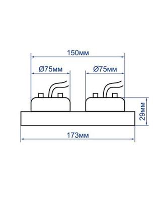 Встраиваемый поворотный светильник feron dl0385 белый