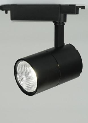 Трековый светодиодный светильник feron al103 30w  (черный) 2700k