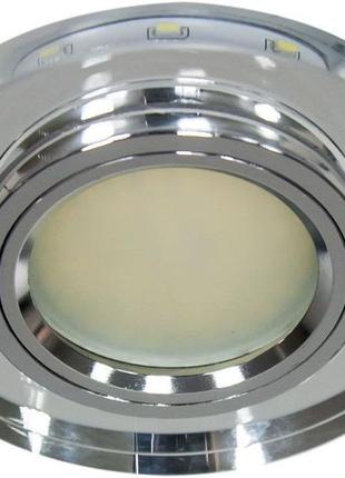 Точковий світильник feron 8060-2 led з підсвіткою