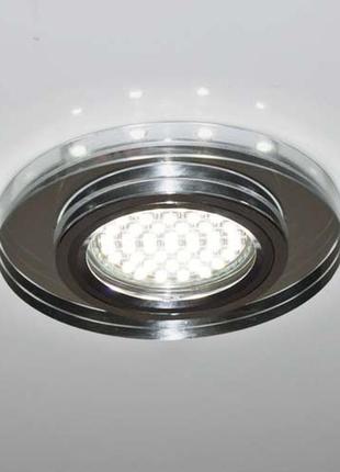 Точковий світильник feron 8060-2 led з підсвіткою