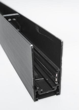 Шинопровод для магнитной трековой системы 26мм, подвесной/накладной, 1м qy-cx102b-20-1m-bk