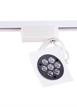 Трековий світильник mj-light h111 led7w wh 4000k