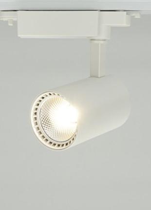 Трековый светодиодный светильник feron al102 12w (белый)