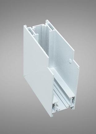 Кутове з'єднання стелі-стіна для накладного/підвісного треку, qy-n35-wh int 90