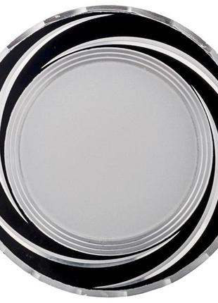 Светильник светодиодный встраиваемый 5w feron al777 (черный)