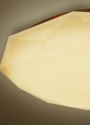 Diamant стельовий світлодіодний світильник із пультом дк4 фото