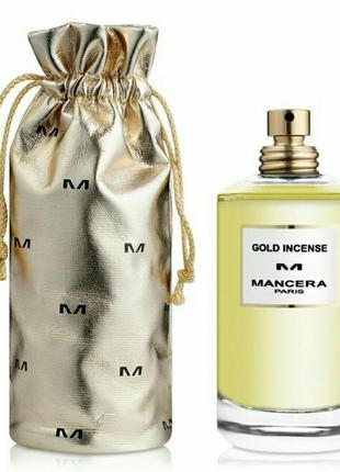 Mancera gold incense парфумована вода духи