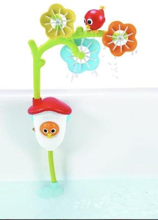 Мобиль (карусель, игрушка) для детской ванночки и ванны yookidoo «волшебный скворечник»6 фото