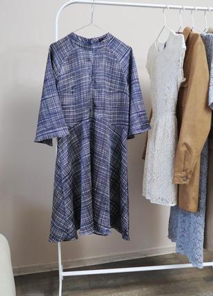 Cукня з широкими рукавами / чайное платье с рисунком collection london