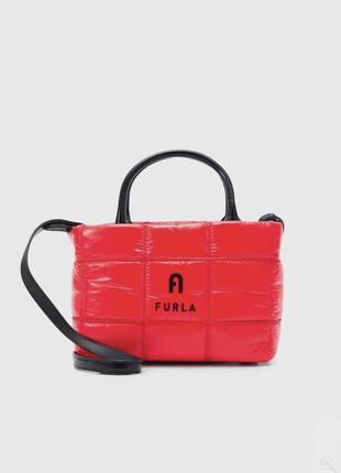 Furla сумка червона