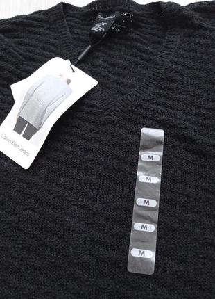 Черный свитер calvin klein jeans оригинал6 фото