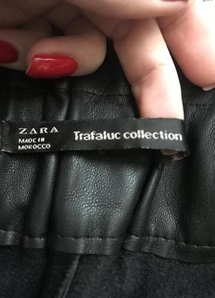 Шорты zara эко кожа2 фото