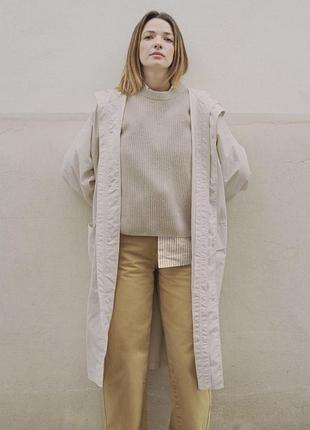 Свитер с премиум шерсти uniqlo размер м 6