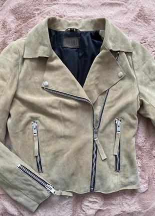 Кожаная куртка косуха jofama3 фото