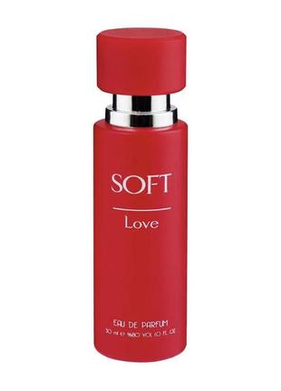 Женская парфюмированная вода soft love unice 30 мл