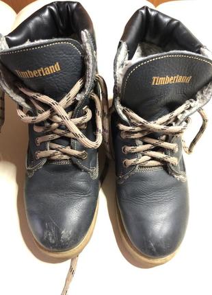 Ботинки зима timberland 38p кожа2 фото