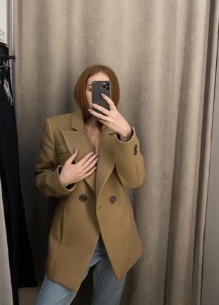 Женский жакет пальто пиджак max mara! massimo dutti zara mango