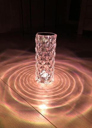 Лампа кристал с аккумулятором2 фото