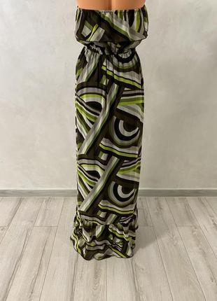 Длинное платье из декольте2 фото