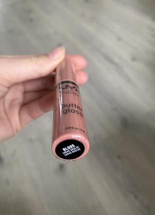 Nyx butter gloss блиск для губ5 фото