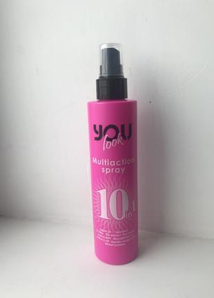 Мультиспрей мгновенного действия 10 в 1 you look professional multiaction spray 10 in 1 pink1 фото