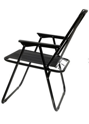 Кресло раскладное для пикника, рыбалки (черное) axxis2 фото