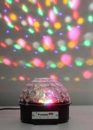 Диско шар с bluetooth led magic ball light
