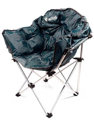 Кресло "luna" для пикника и рыбалки серое axxis