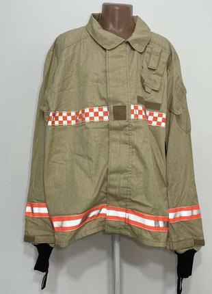 Куртка пожарника, спасателя fire fighters bristol, england, 3xl-4xl. новая!