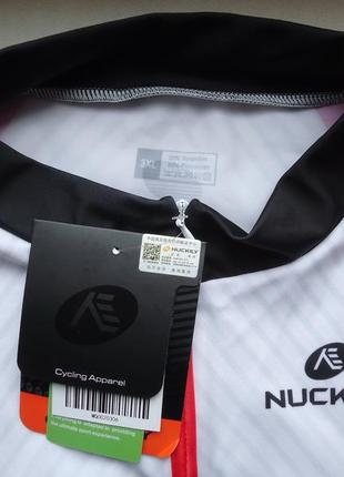 Велокостюм nuckily summer men's triathlon suit short sleeve cycling suit для триатлона (3xl)6 фото