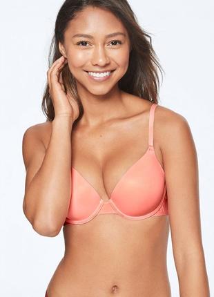 Бюстгалтер victoria’s secret  pink wear everywhere push-up bra