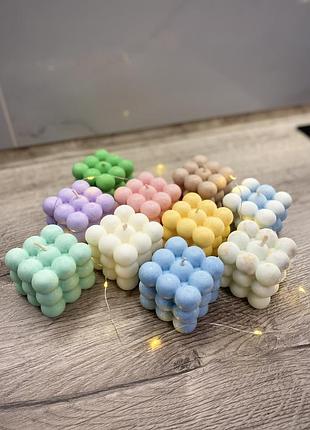 Свеча «bubble», «mini bubble», «бабл», «мини бабл»