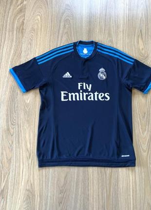 Мужская коллекционная футбольная футболка джерси adidas real madrid 20151 фото