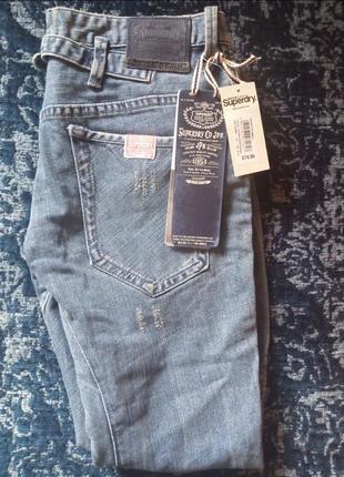 Мужские стильный джинсыsuperdry® vintage. размер: s9 фото